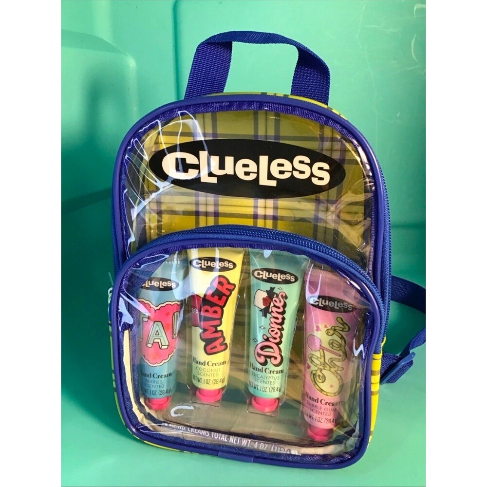 Taste Beauty Clueless Mini Backpack Set Of 4 Hand Creams Lotions NEW
